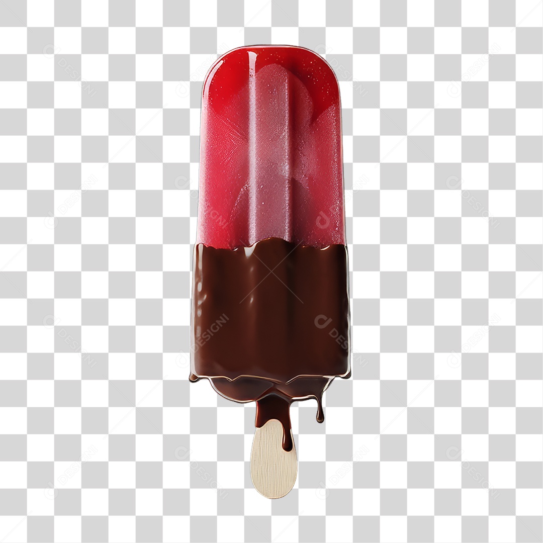 Picolé Gelado PNG Transparente
