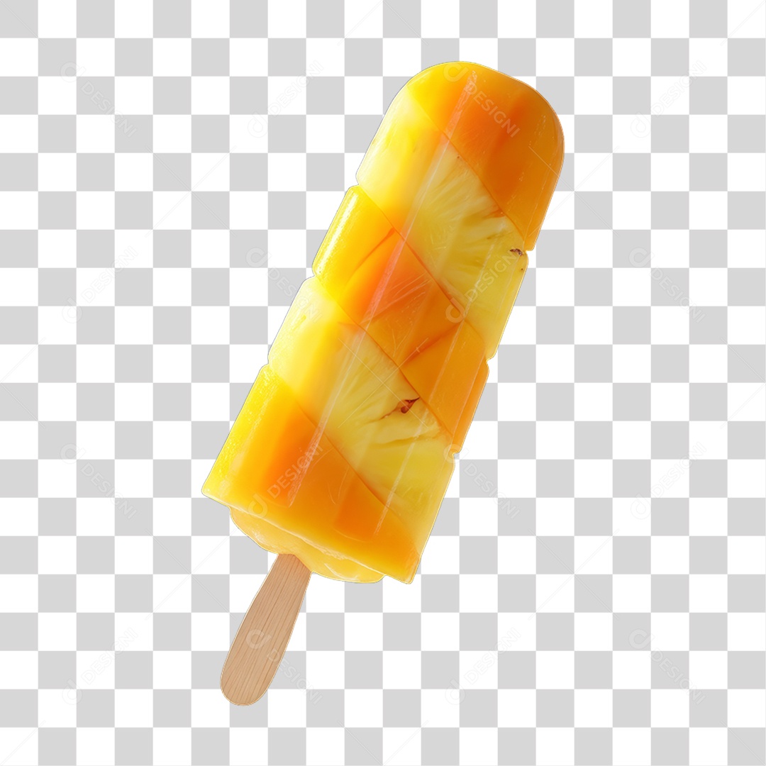 Picolé Gelado PNG Transparente