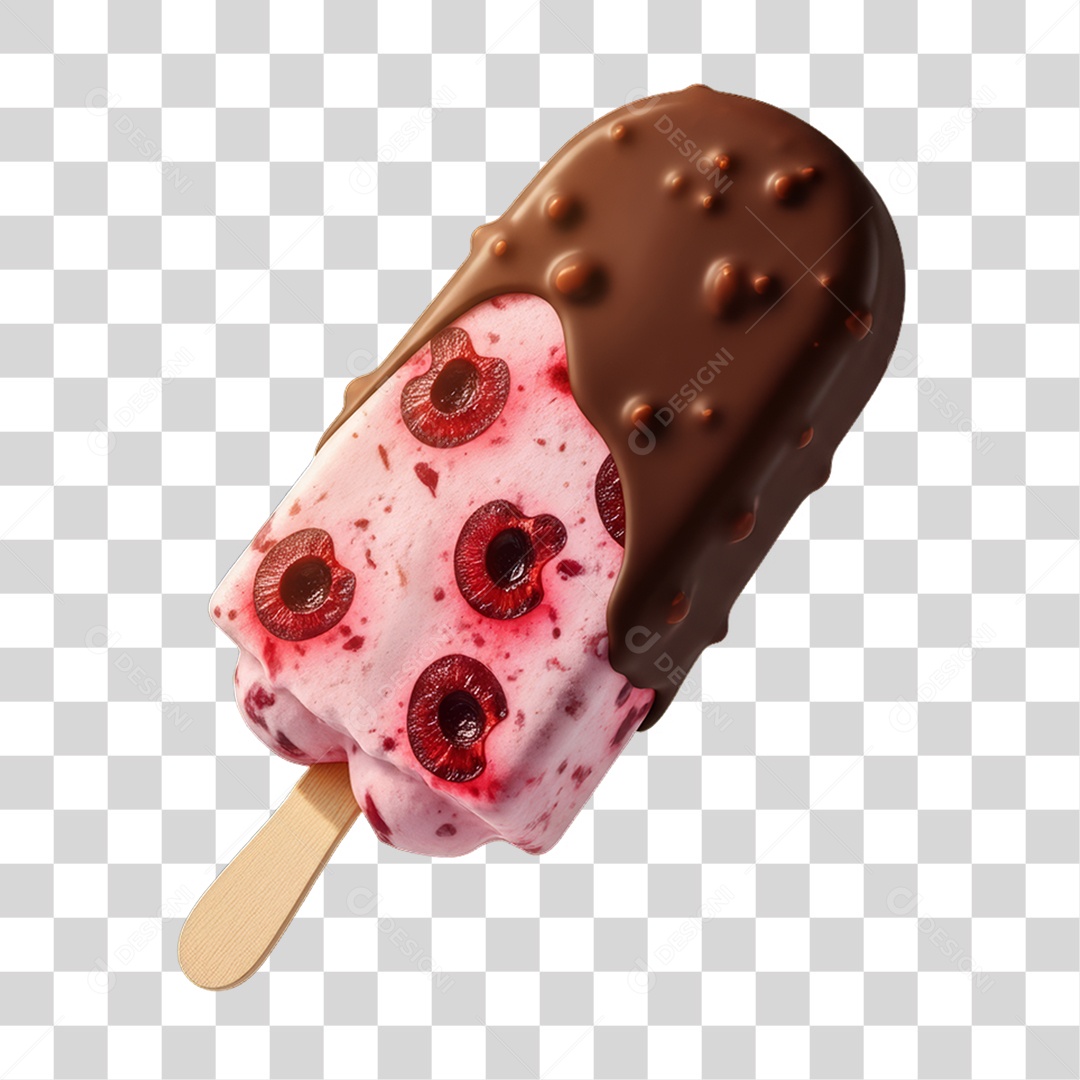 Picolé Gelado PNG Transparente