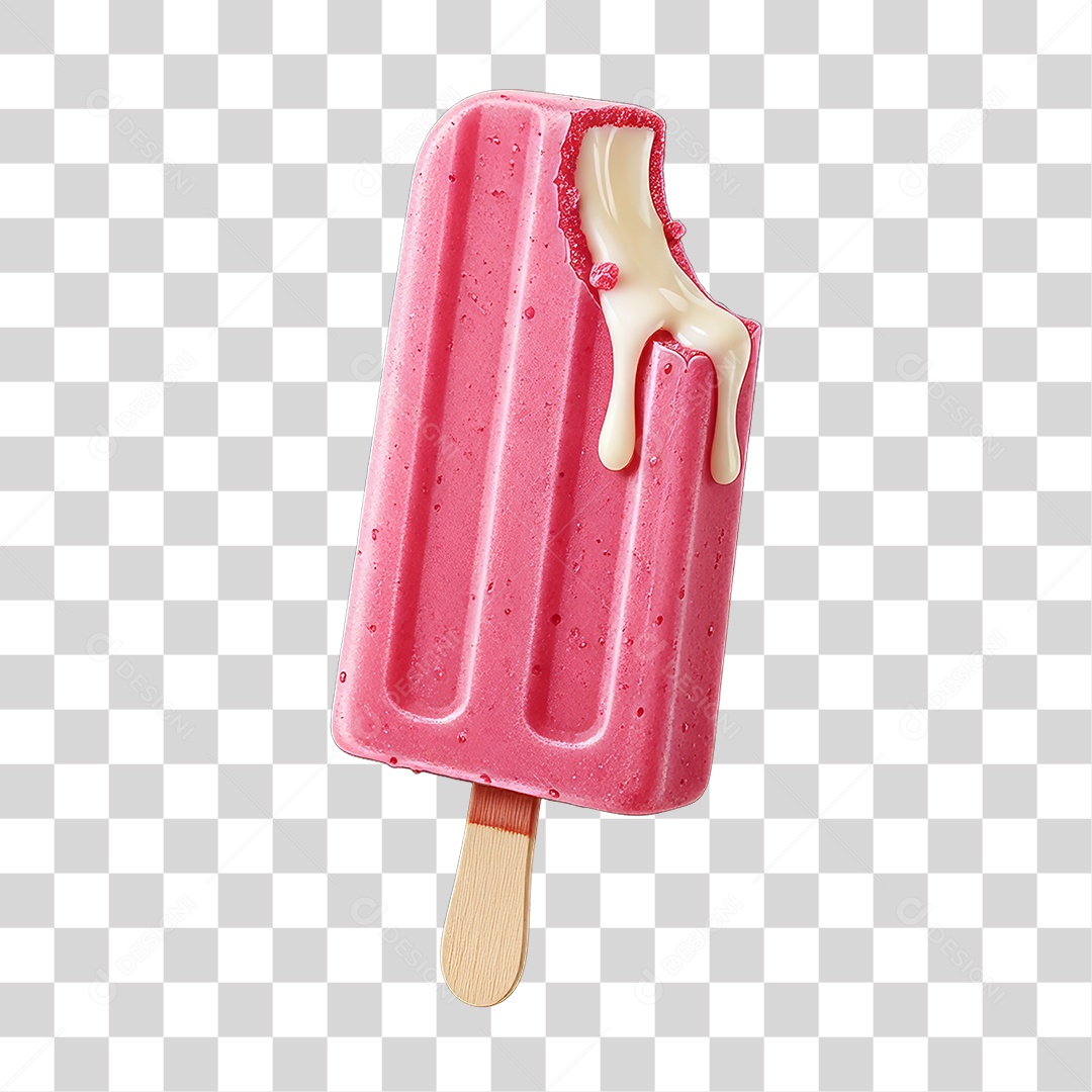 Picolé Gelado PNG Transparente