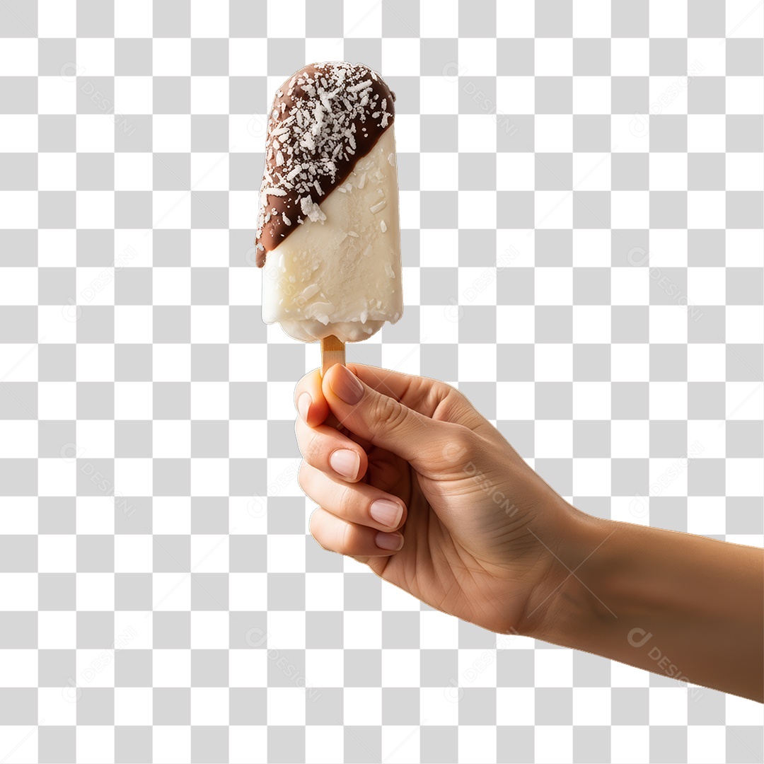 Picolé Gelado PNG Transparente