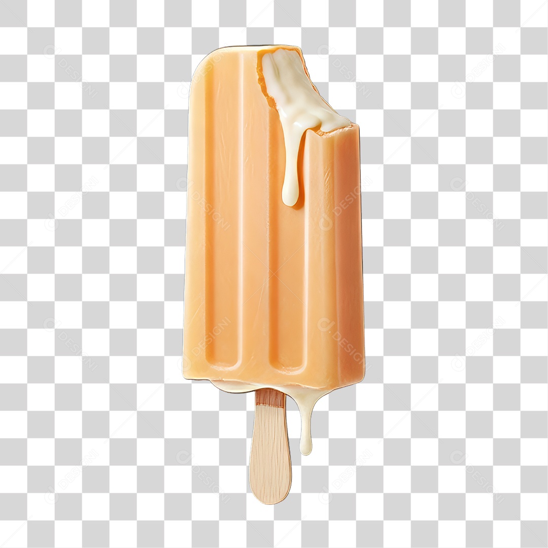 Picolé Gelado PNG Transparente