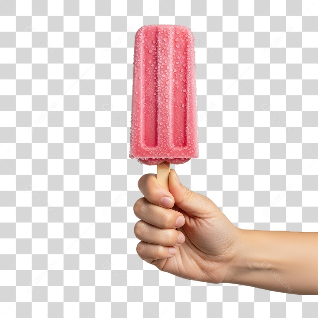 Picolé Gelado PNG Transparente