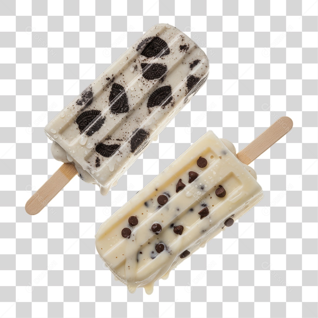 Picolé Gelado PNG Transparente