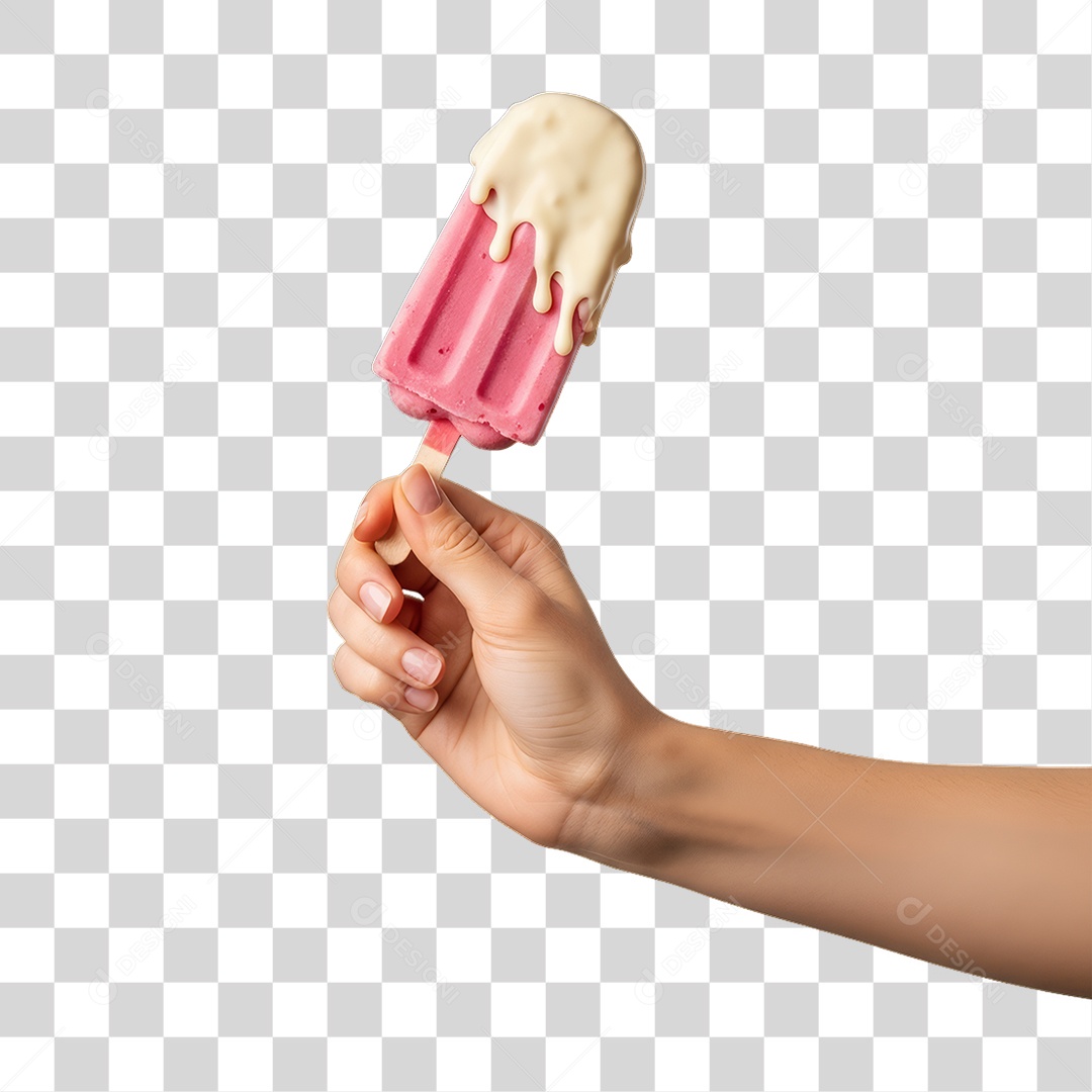 Picolé Gelado PNG Transparente
