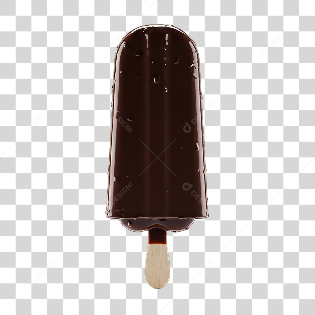 Picolé Gelado PNG Transparente
