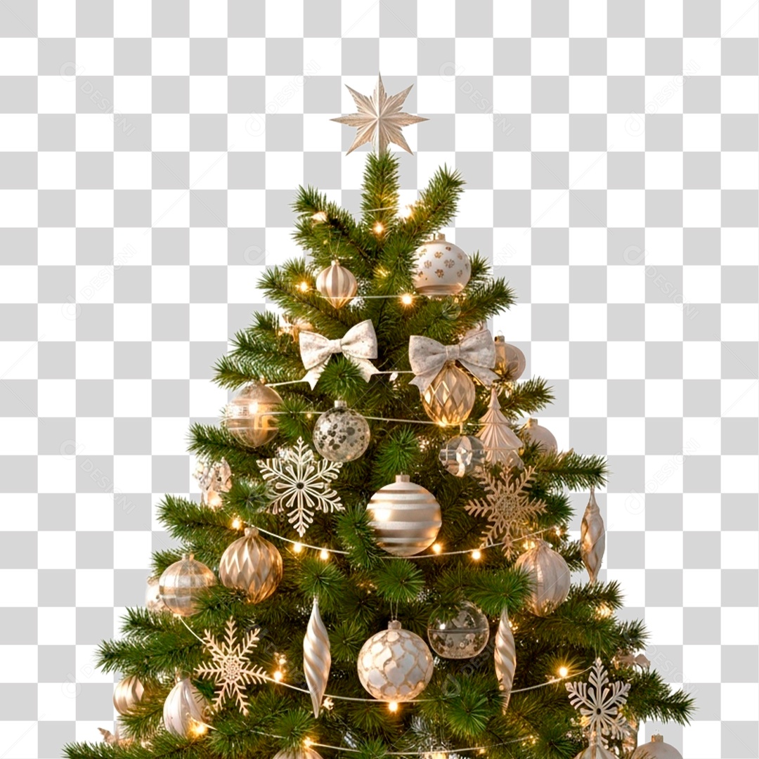 Árvore de Natal PNG Transparente