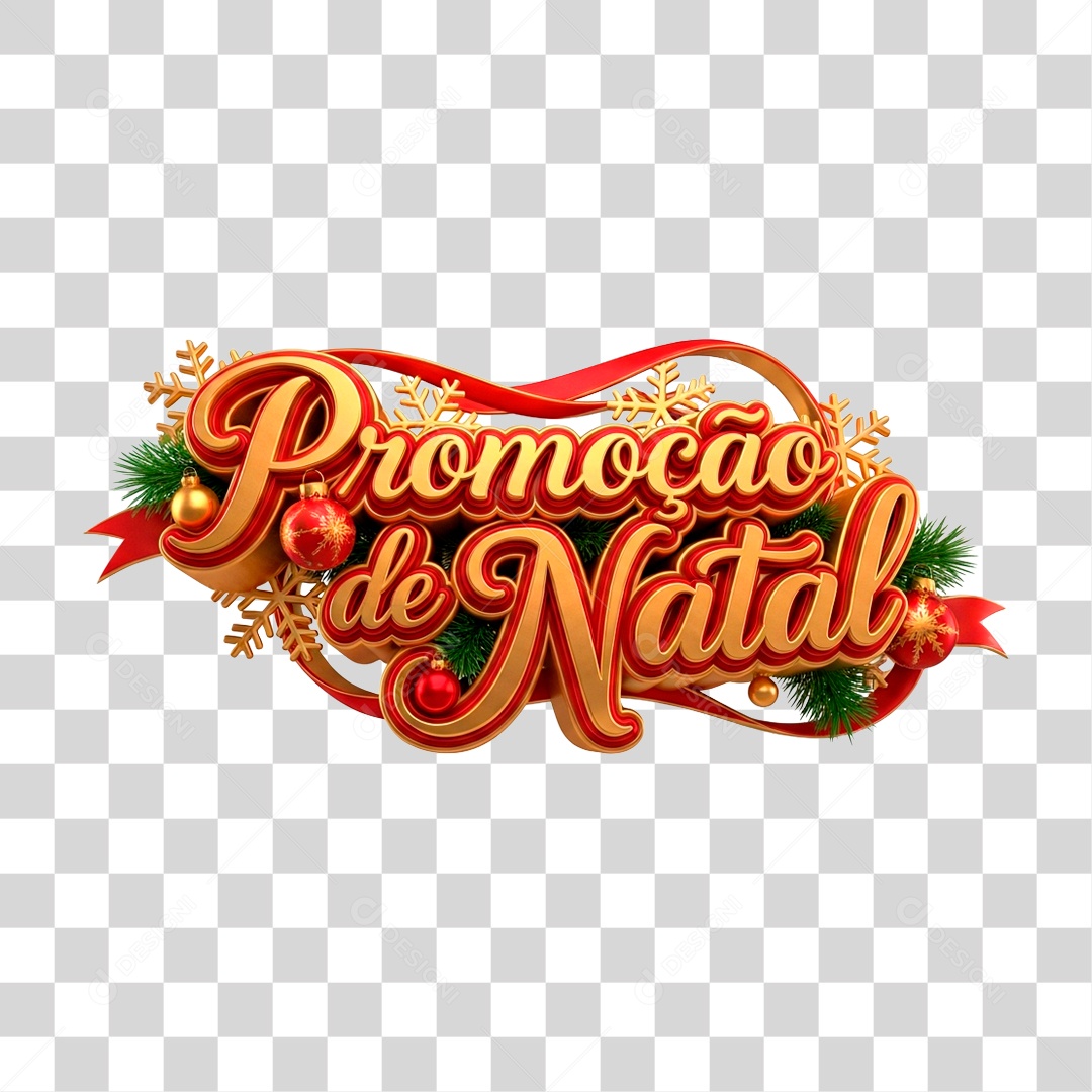 Promoção de Natal PNG Transparente