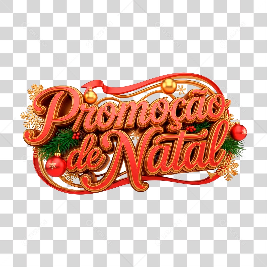 Promoção de Natal PNG Transparente