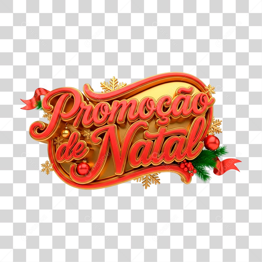 Promoção de Natal PNG Transparente
