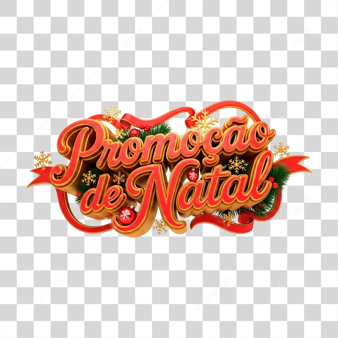 Promoção de Natal PNG Transparente