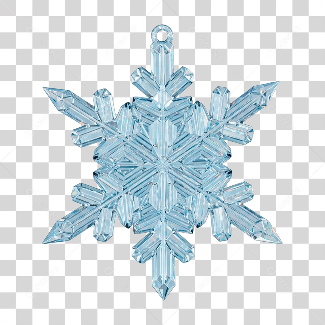 Floco de Neve PNG Transparente