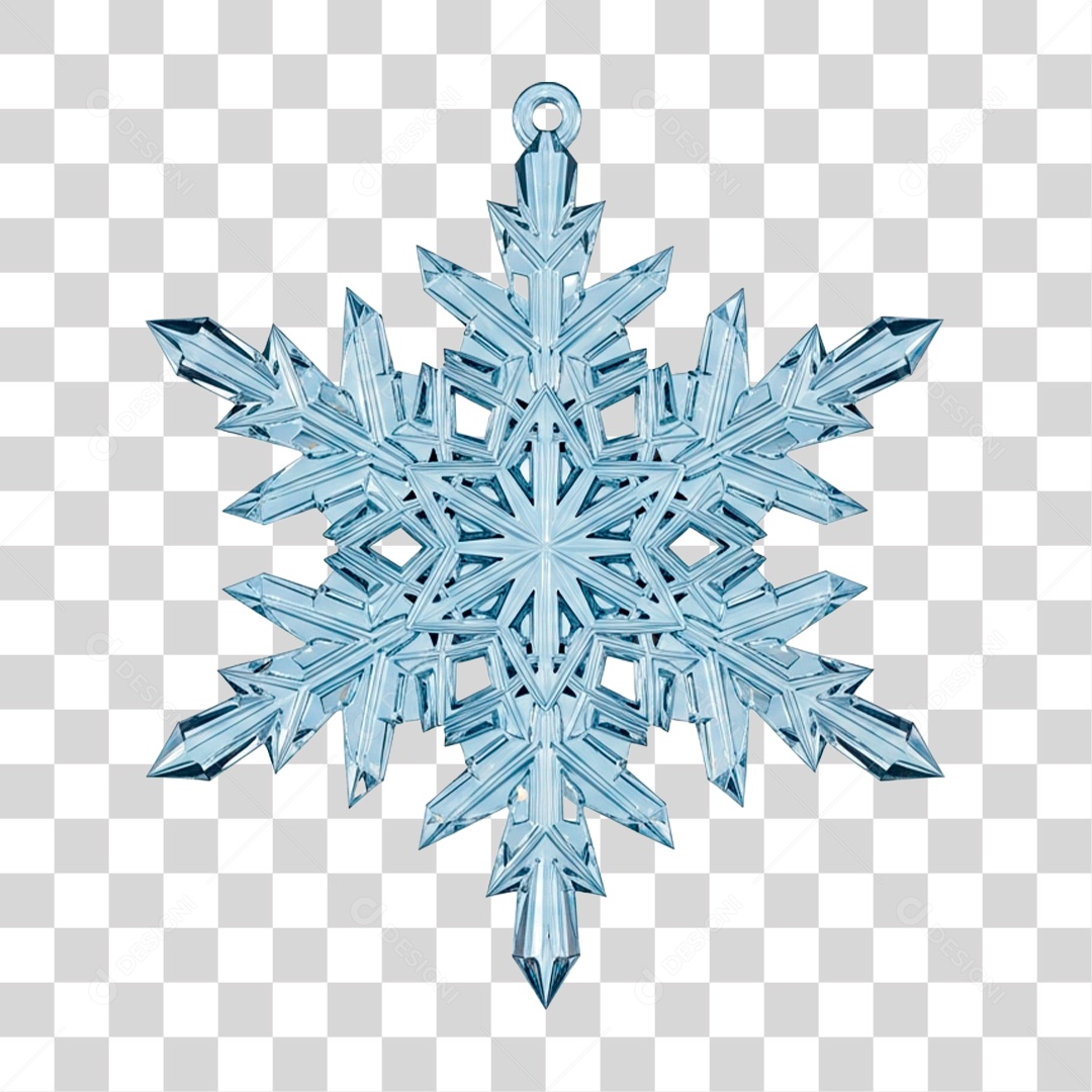 Floco de Neve PNG Transparente