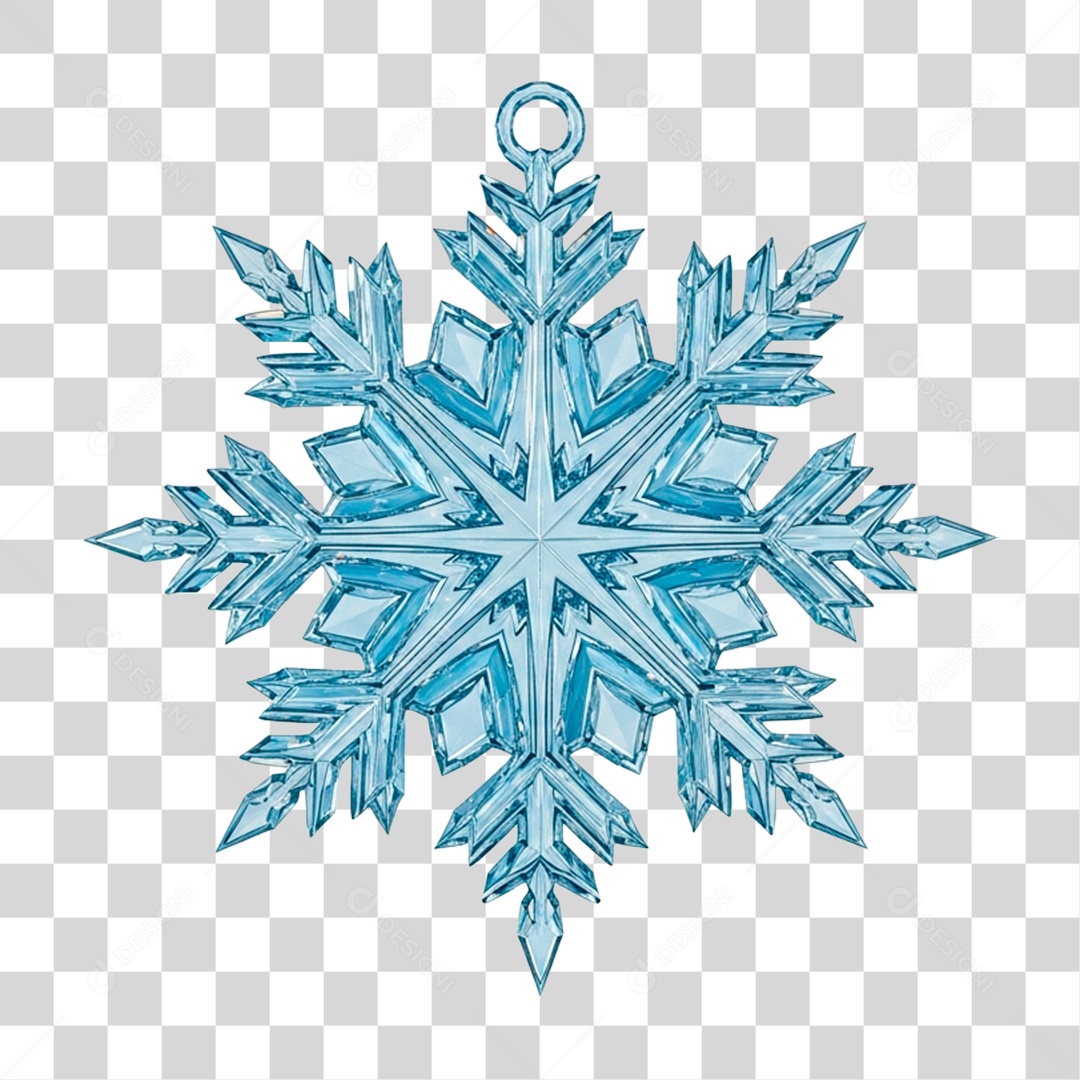 Floco de Neve PNG Transparente