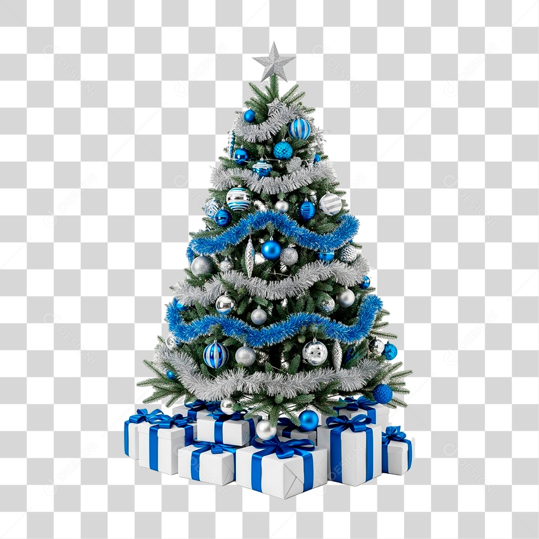 Árvore de Natal PNG Transparente