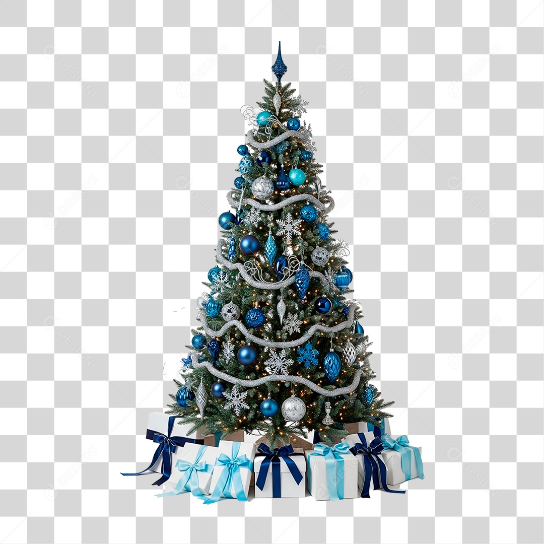 Árvore de Natal PNG Transparente