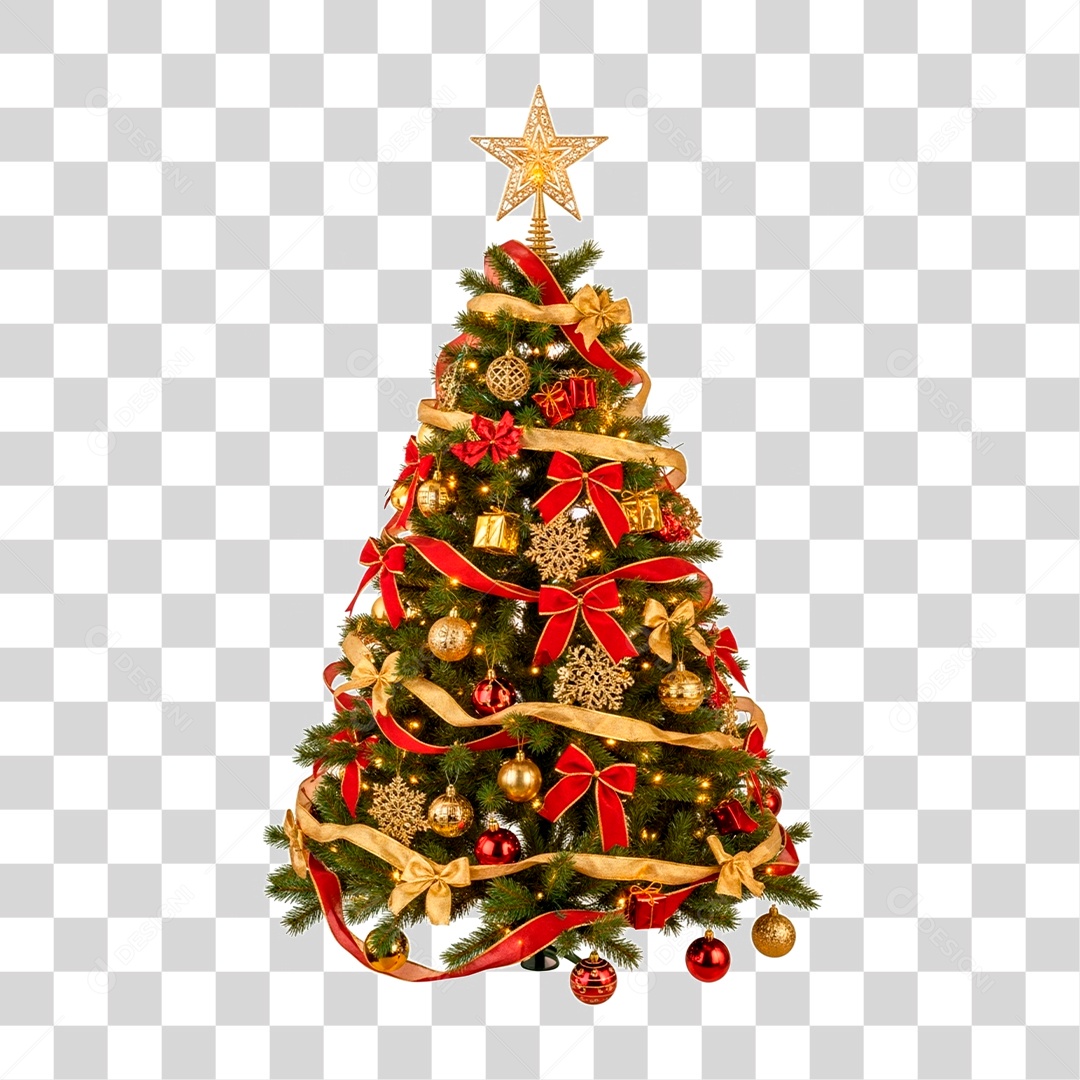 Árvore de Natal PNG Transparente