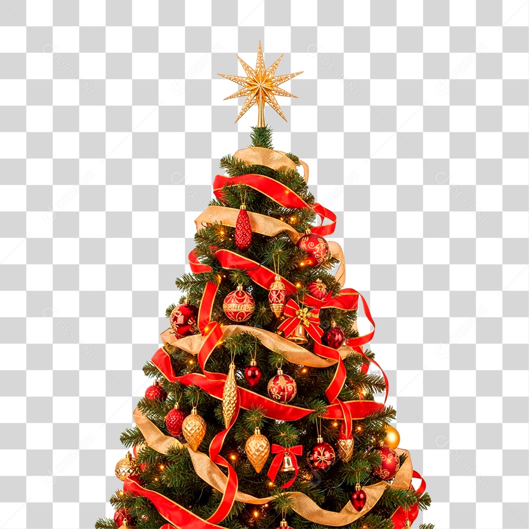 Árvore de Natal PNG Transparente