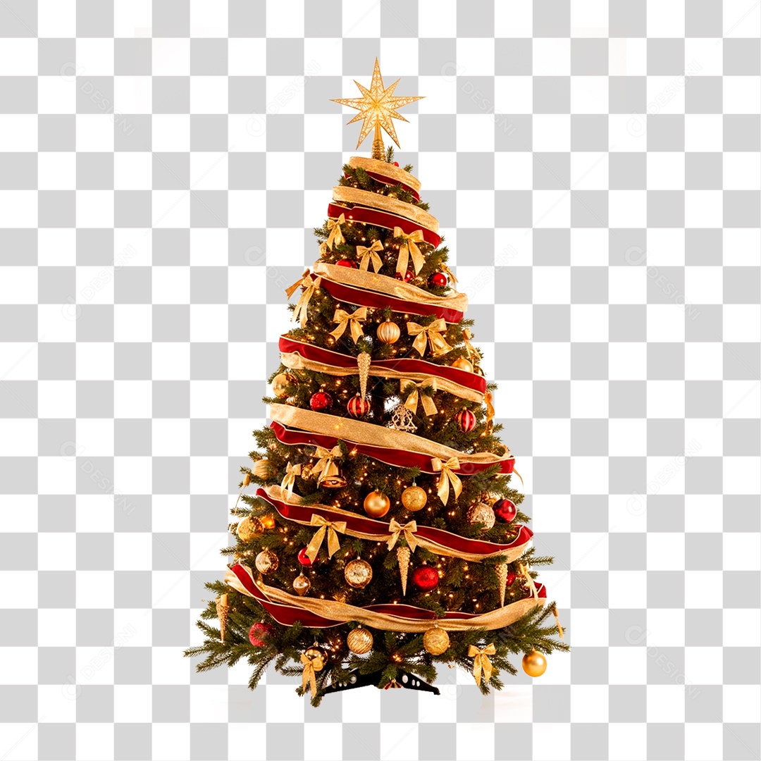 Árvore de Natal PNG Transparente