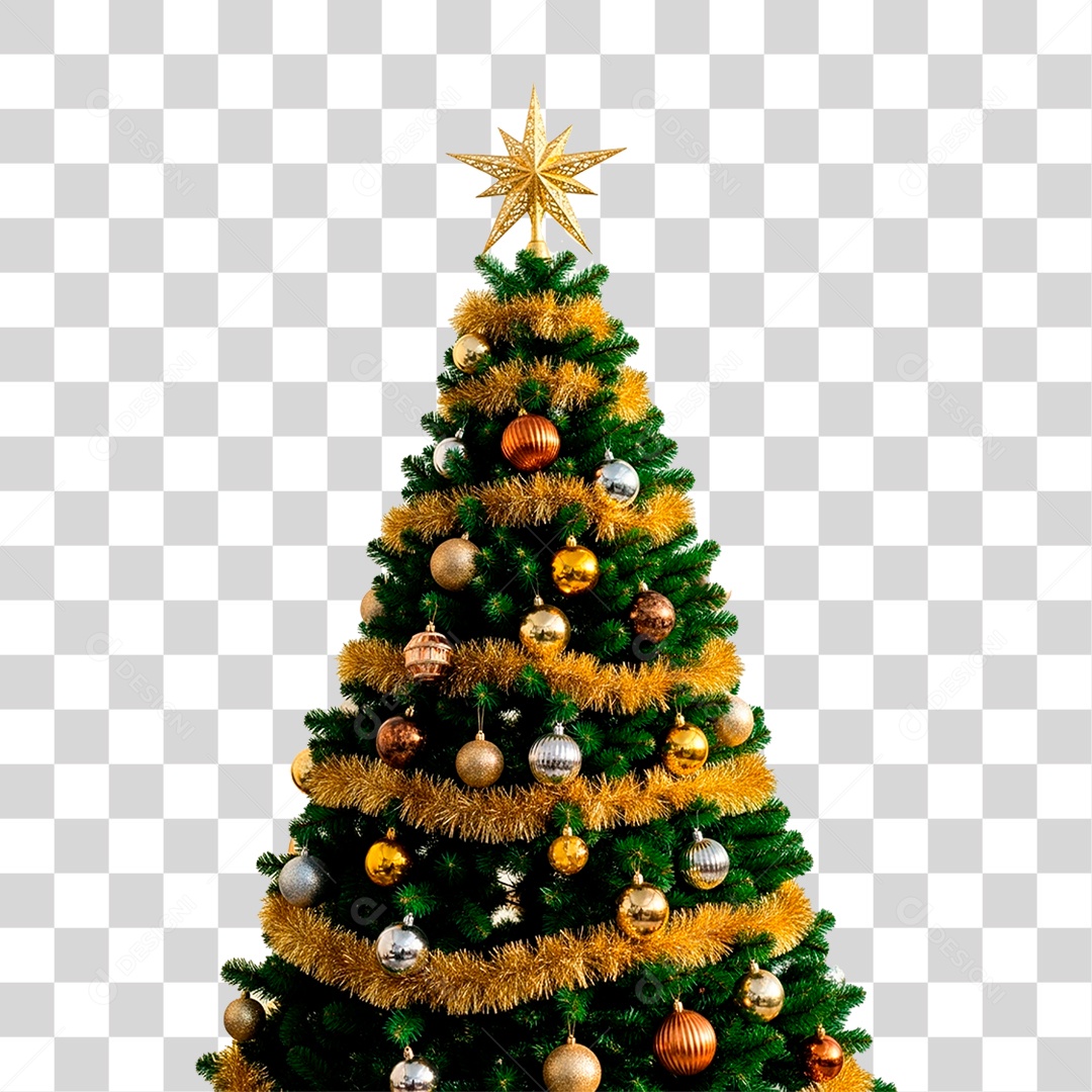 Árvore de Natal PNG Transparente