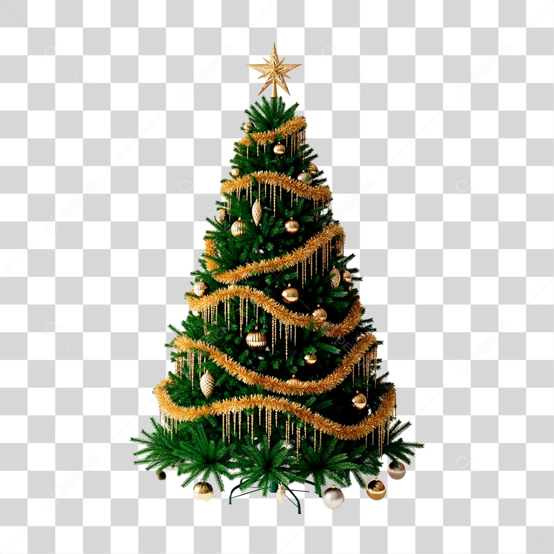 Árvore de Natal PNG Transparente