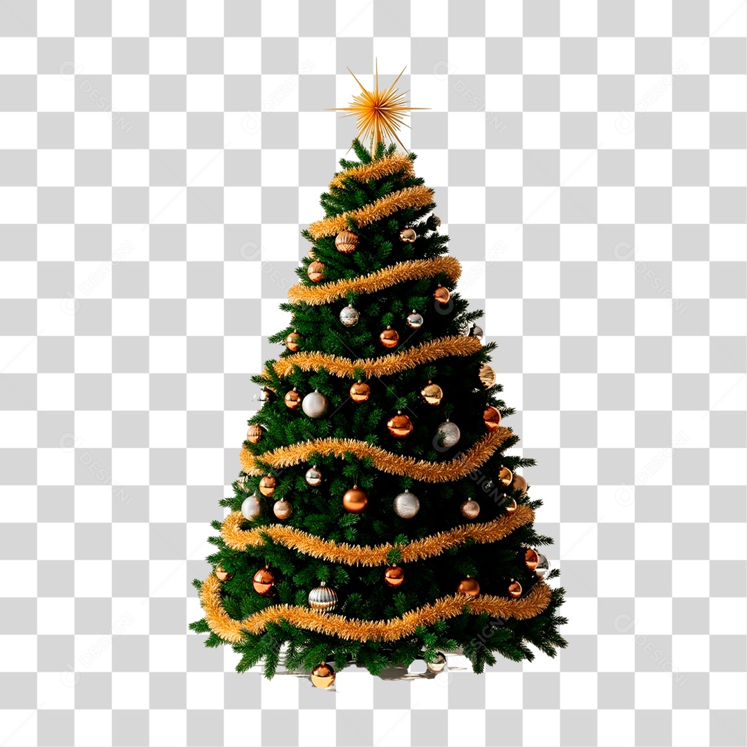 Árvore de Natal PNG Transparente