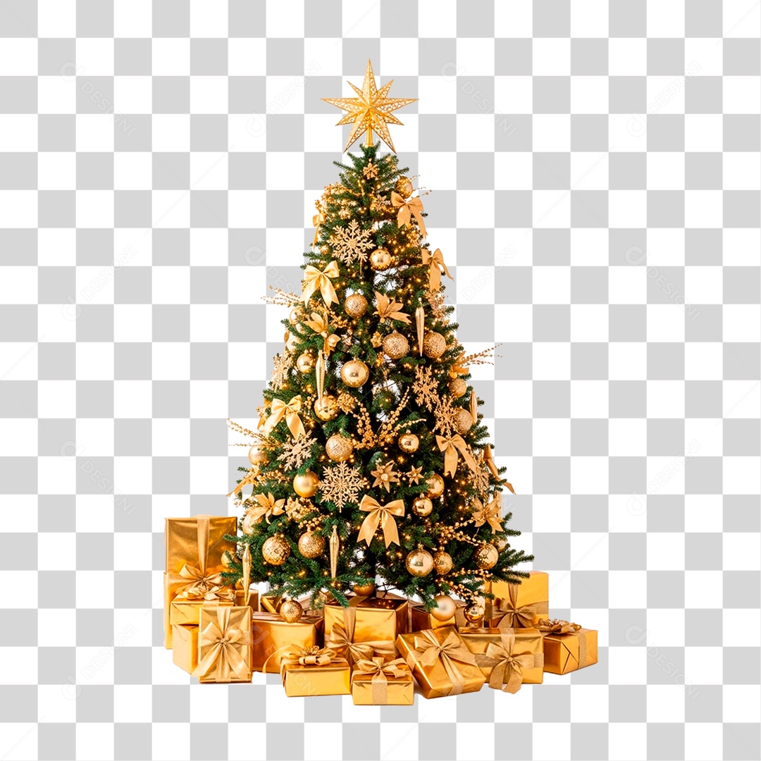 Árvore de Natal PNG Transparente