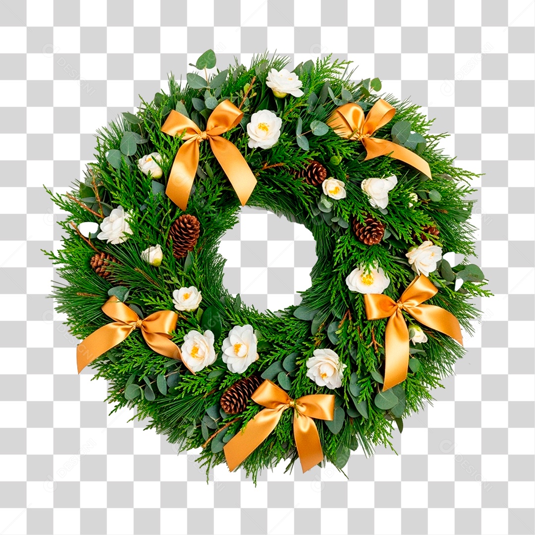 Guirlanda de Natal PNG Transparente