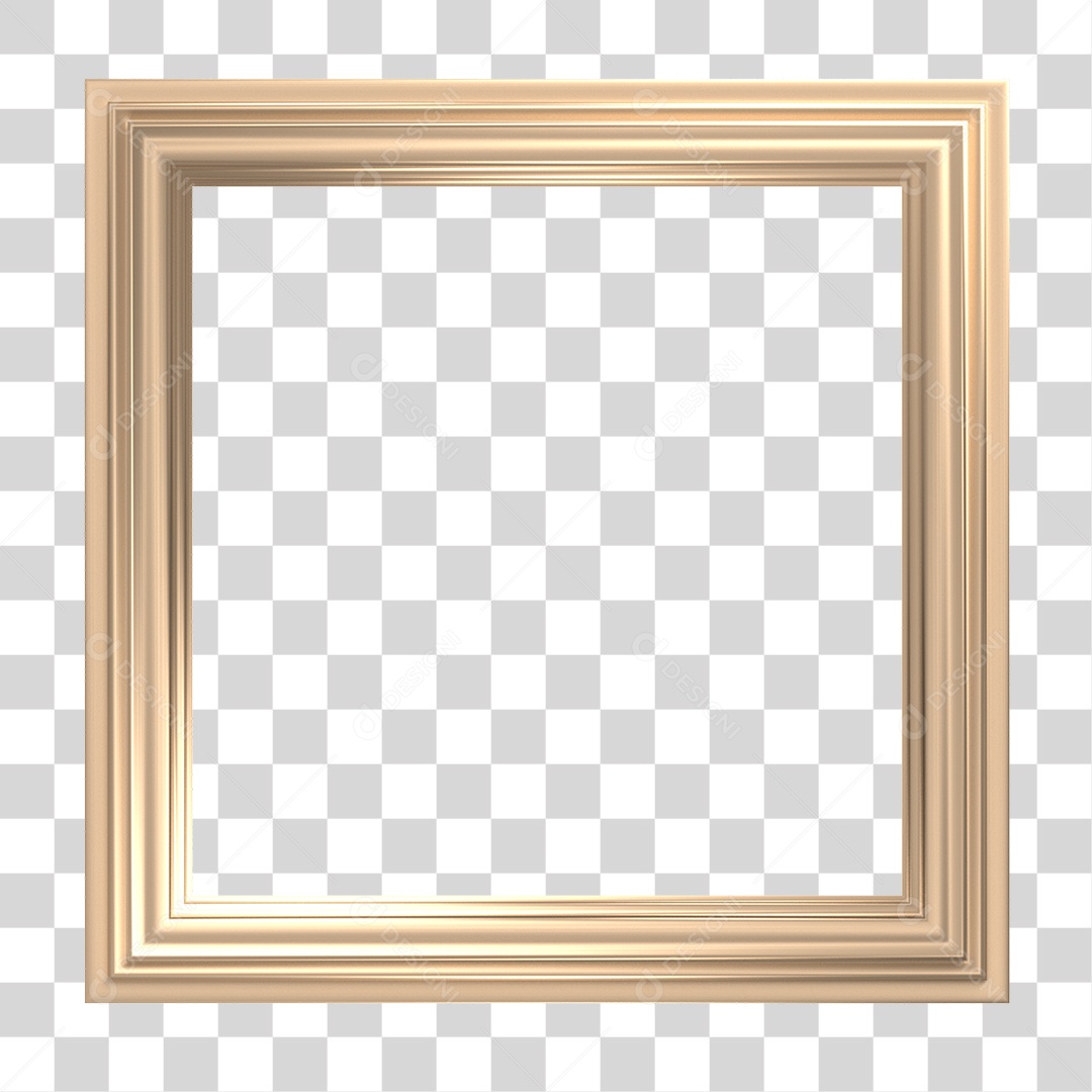 Moldura Quadro PNG Transparente
