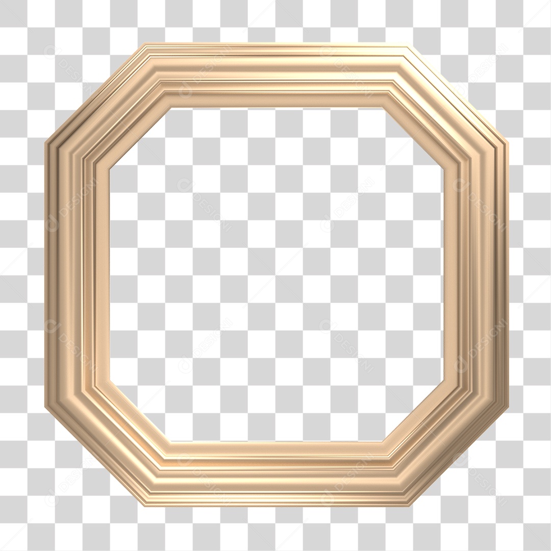Moldura Quadro PNG Transparente