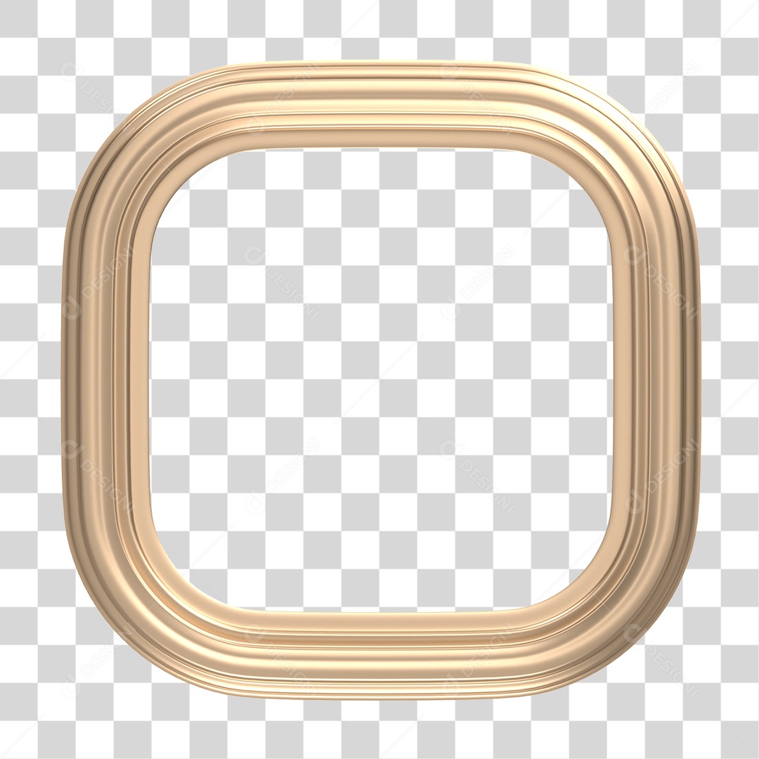 Moldura Quadro PNG Transparente