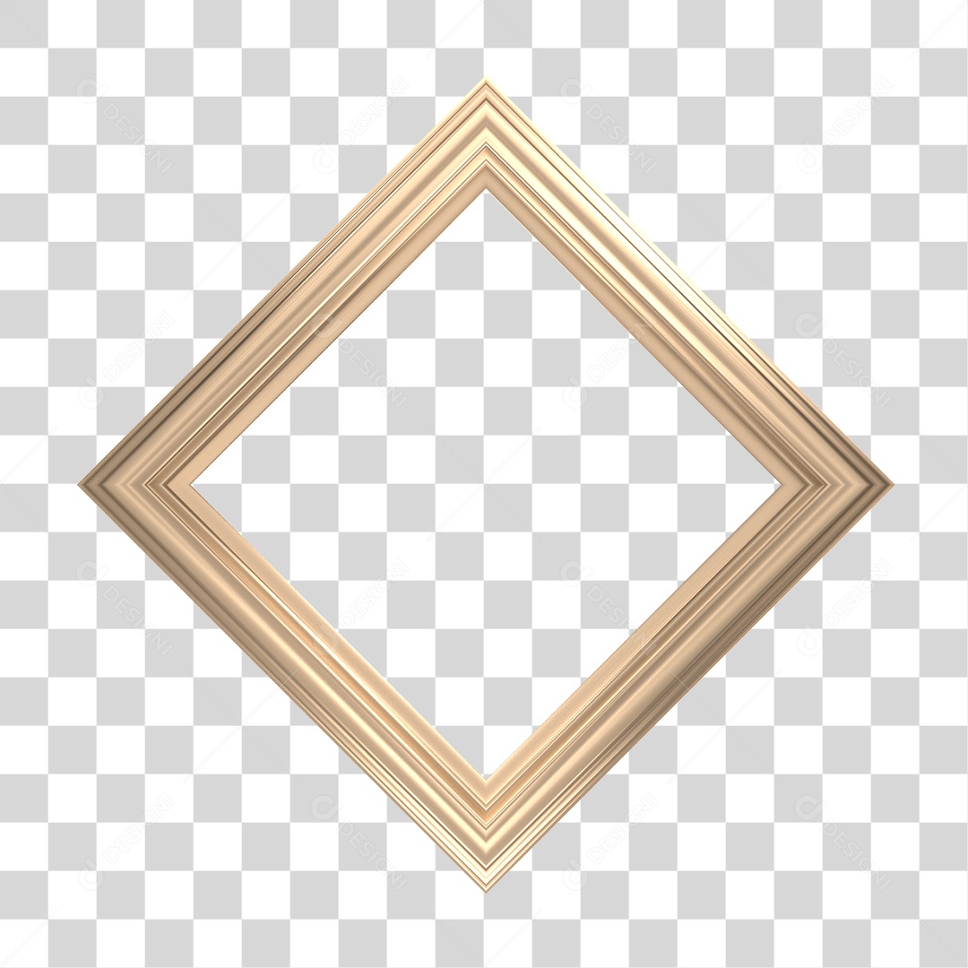 Moldura Quadro PNG Transparente