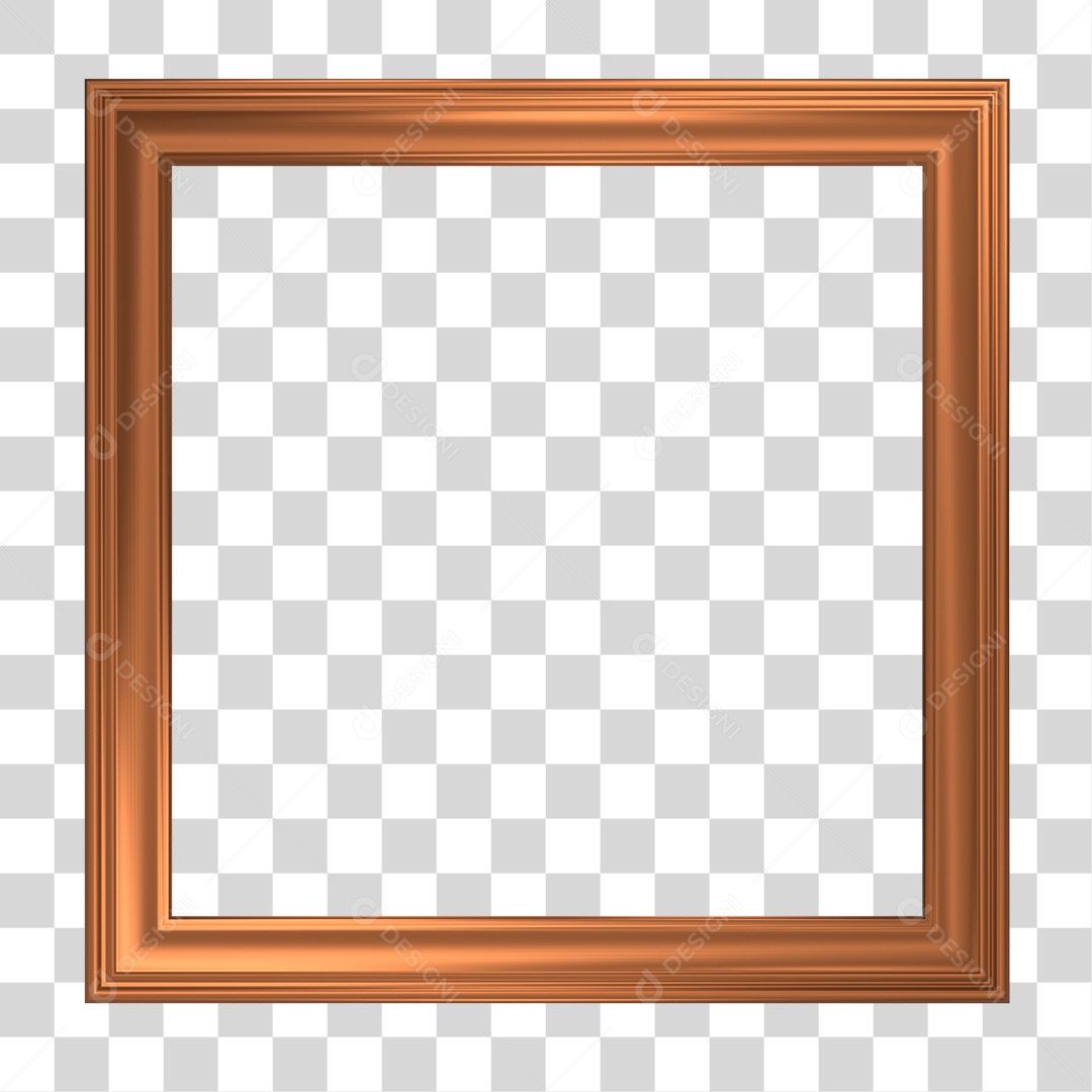 Moldura Quadro PNG Transparente