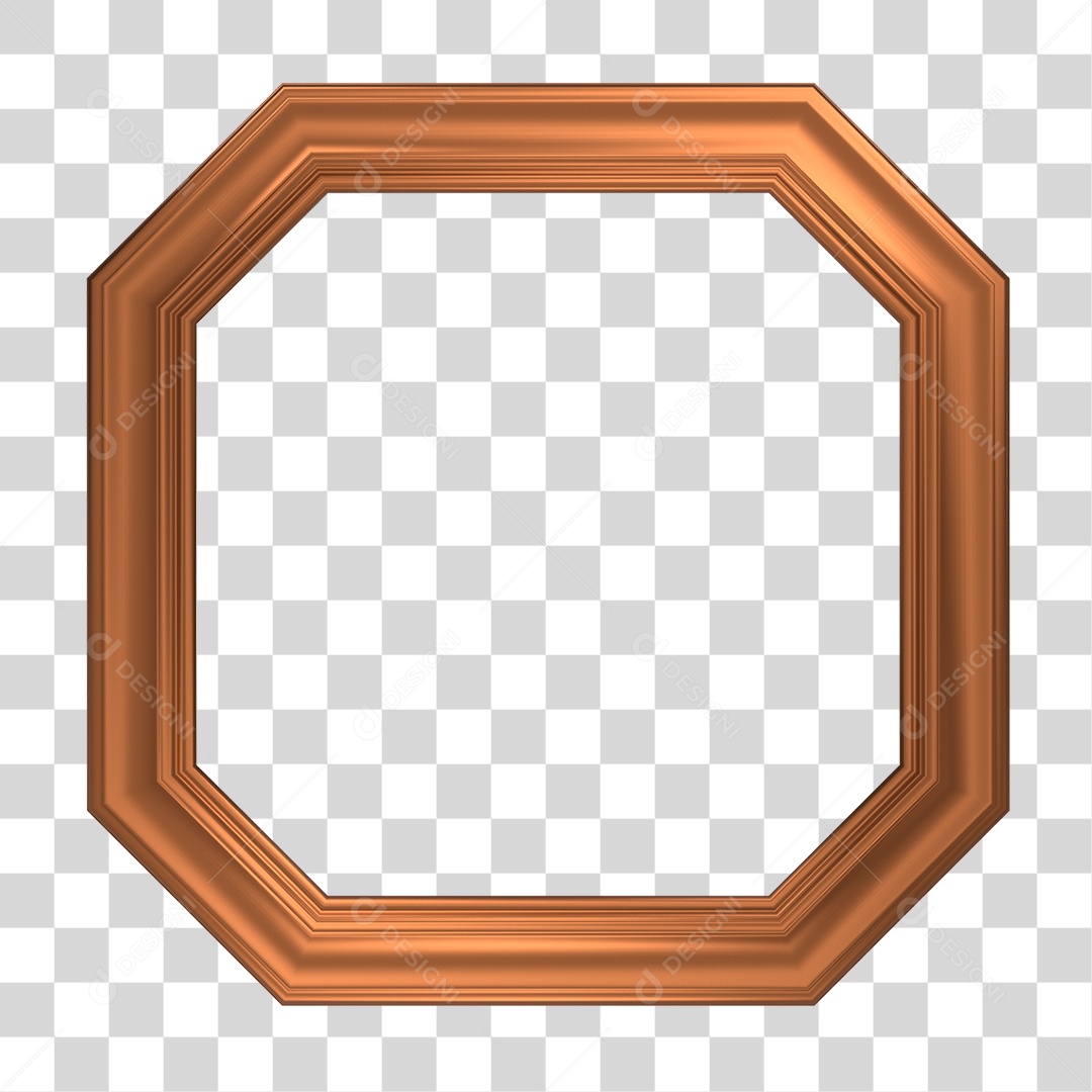 Moldura Quadro PNG Transparente