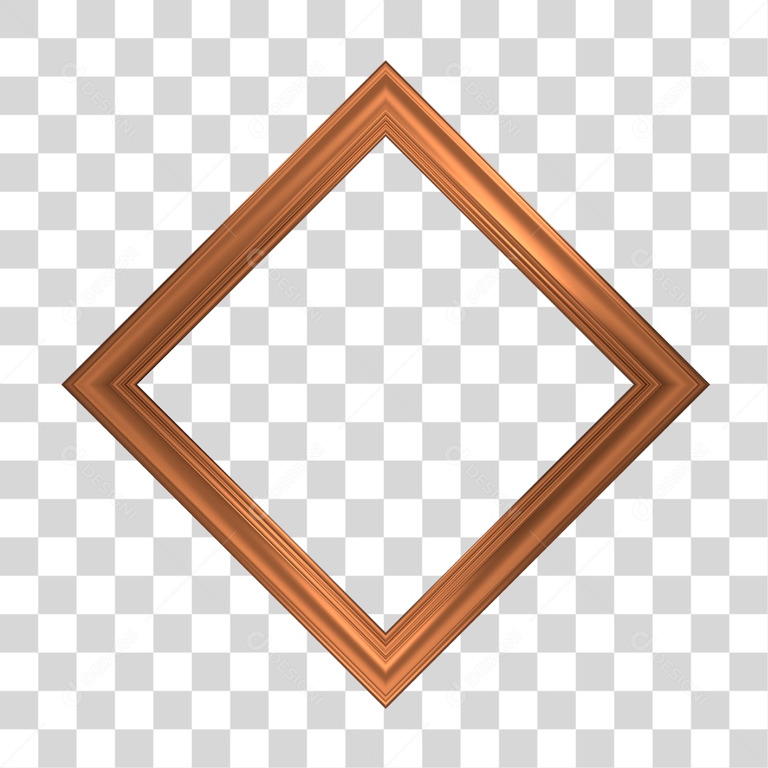 Moldura Quadro PNG Transparente