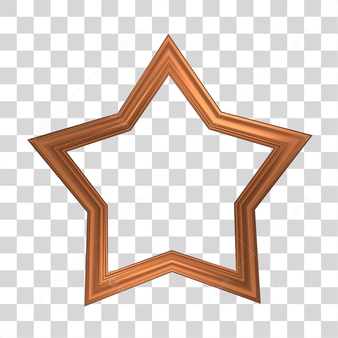 Moldura Quadro PNG Transparente