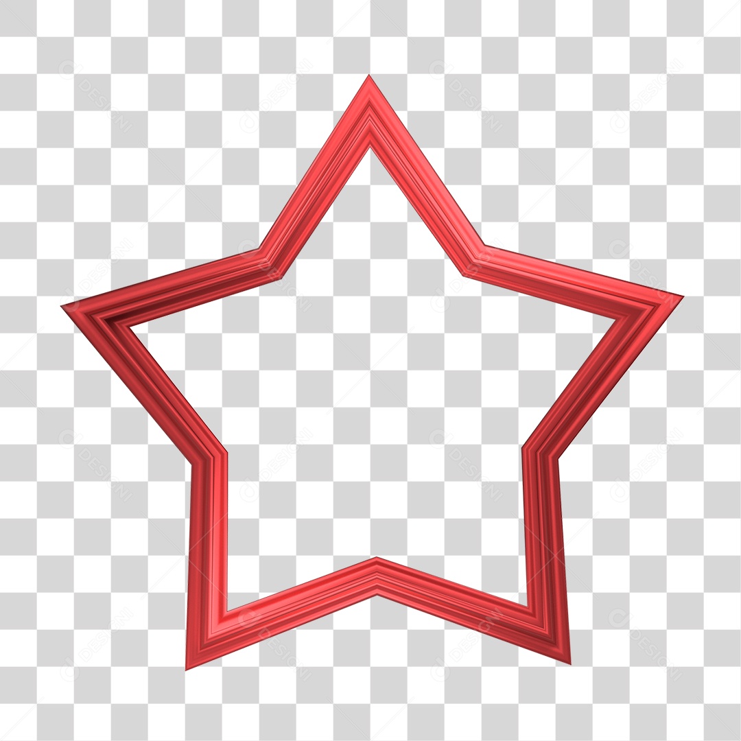 Moldura Quadro PNG Transparente