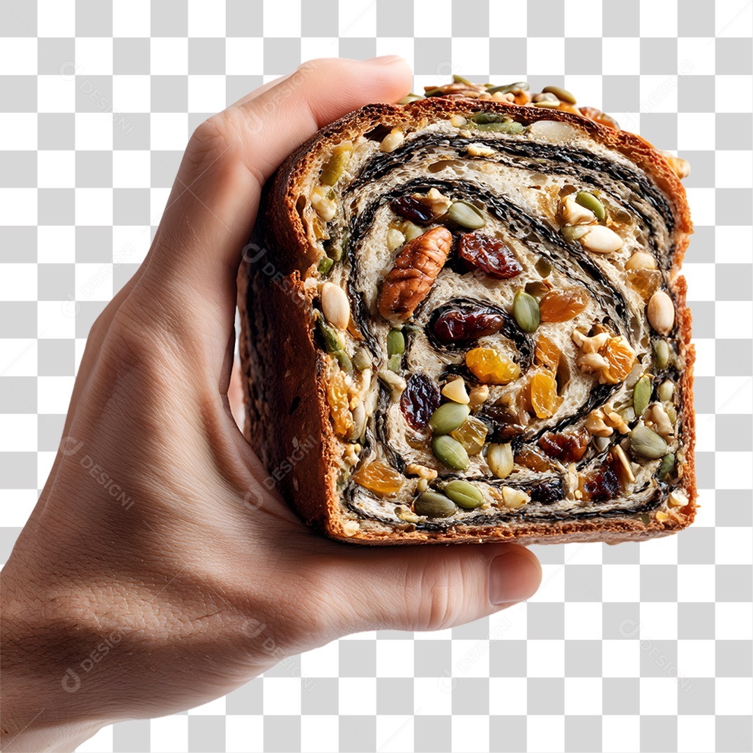 Panetone de Natal PNG Transparente