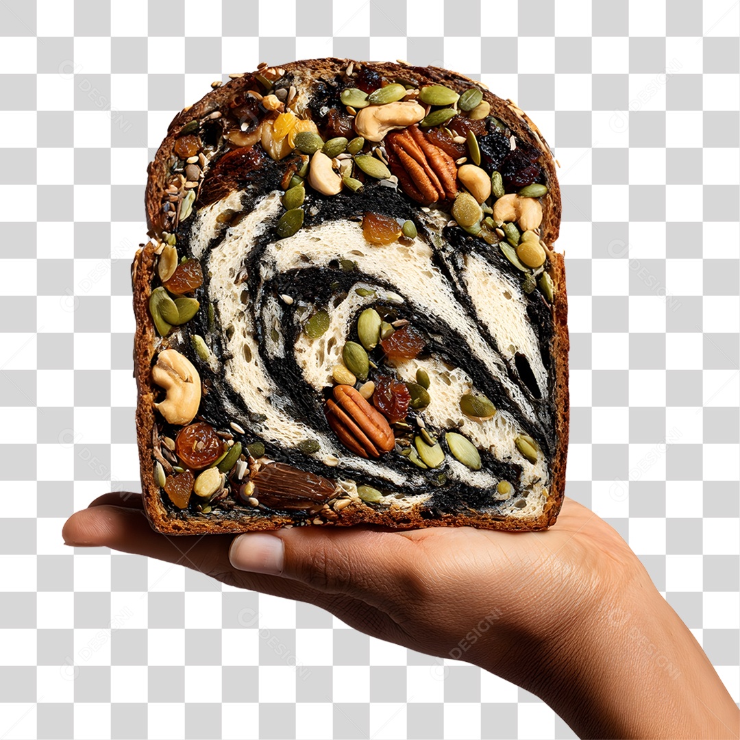 Panetone de Natal PNG Transparente