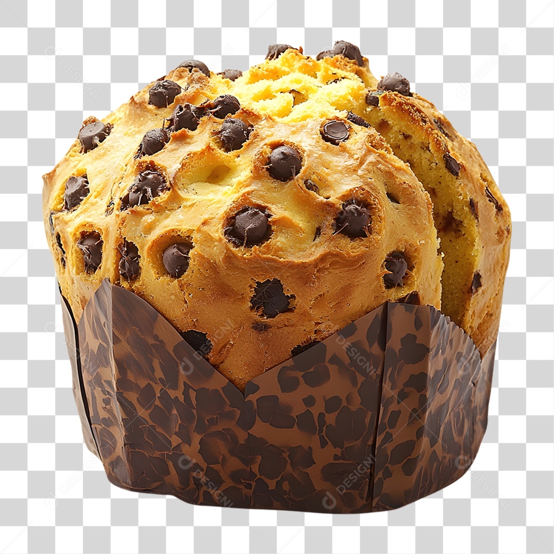 Panetone de Natal PNG Transparente