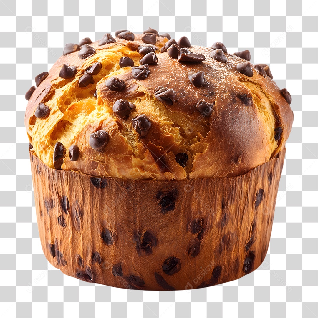 Panetone de Natal PNG Transparente