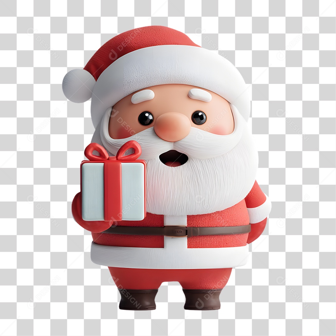 Papai Noel Decoração de Natal PNG Transparente