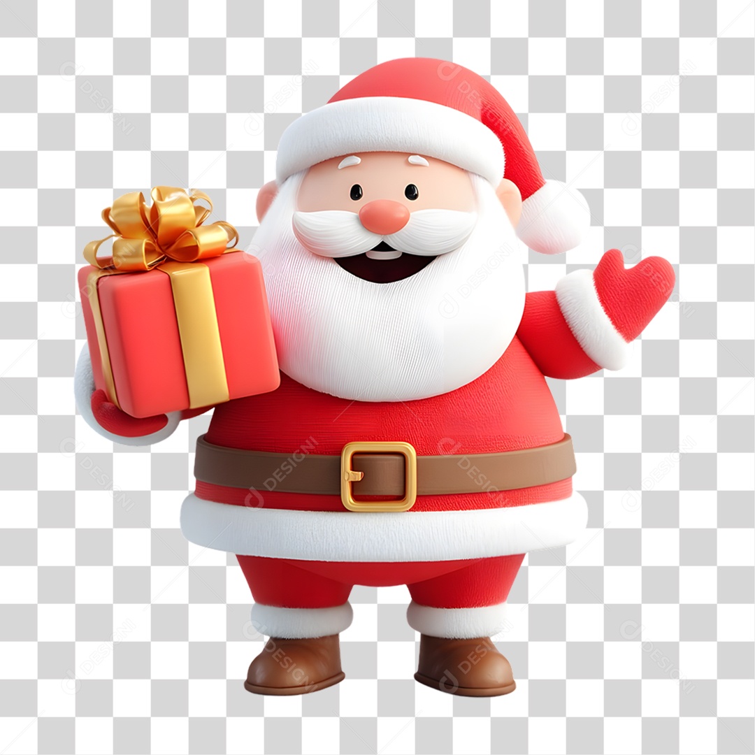 Papai Noel Decoração de Natal PNG Transparente