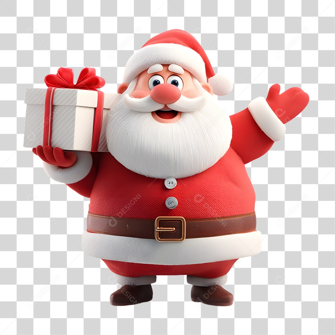 Papai Noel Decoração de Natal PNG Transparente