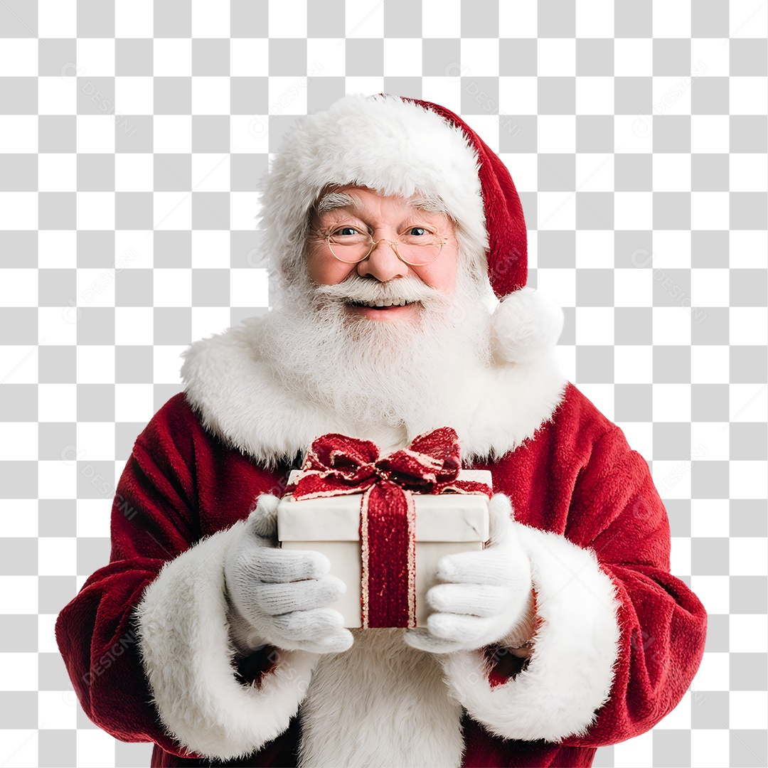 Papai Noel de Natal PNG Transparente
