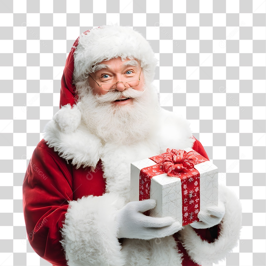 Papai Noel de Natal PNG Transparente