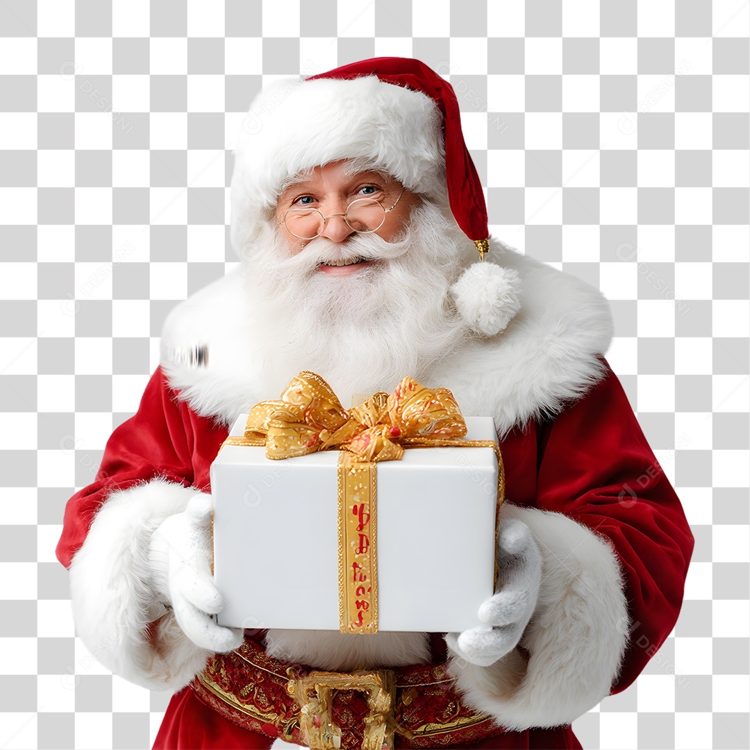 Papai Noel de Natal PNG Transparente