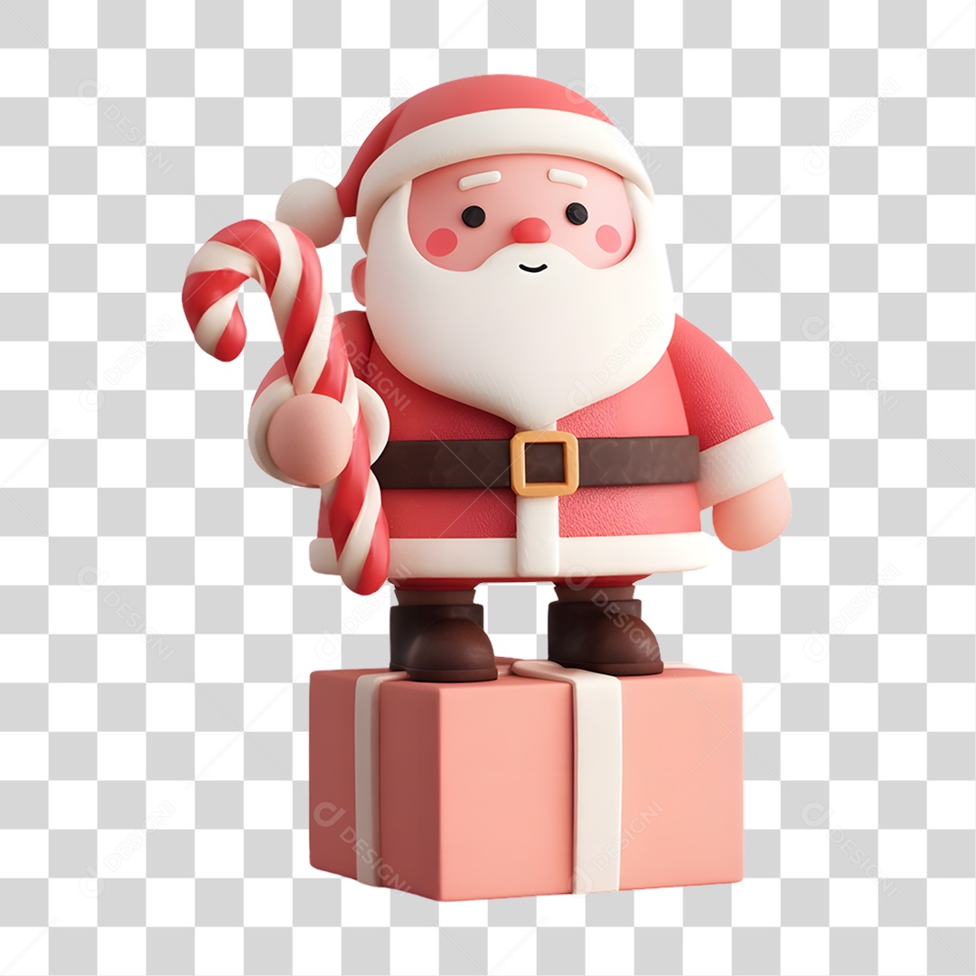 Papai Noel Decoração de Natal PNG Transparente