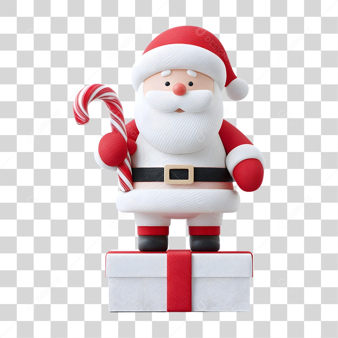 Papai Noel Decoração de Natal PNG Transparente