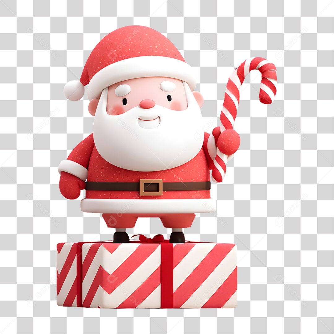 Papai Noel Decoração de Natal PNG Transparente